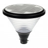 Lampe de rue villa solaire 10W ronde