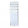 E27 CURVE WALL LAMP white