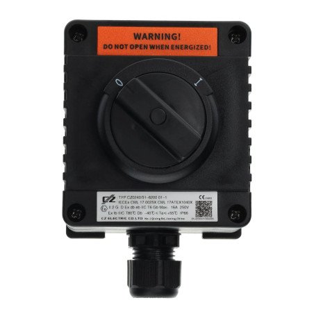 Interruttore 2 poli ATEX 16A IP66