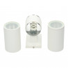 WALL LIGHT 2XGU10 WHITE