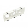 Adjustable white frame for AR60. Triple