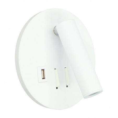 ALUMINIUM-LED 3 + 8W USB...