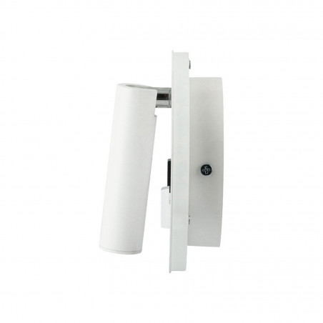 CANDEEIRO DE PAREDE DE ALUMÍNIO COM CHUMBO 3+8W USB