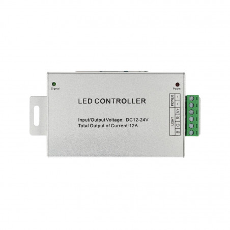 Controller RADIOFRECUENCE strisce RGB 12A 12/24V