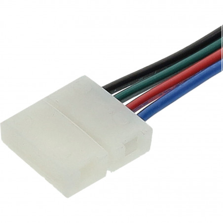 Cable conexión tira LED RGB (4 pin)