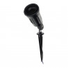 Foco exterior E27 con pincho IP65