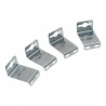Installation Kit for LED Panels - 4 Units, Surface-Mounted
