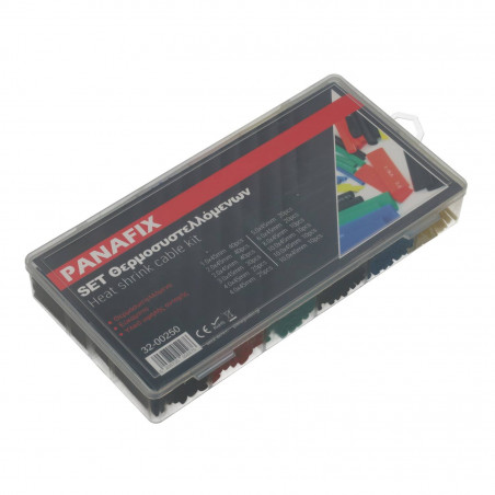 Kit di tubi termorestringenti 2:1 280 pezzi