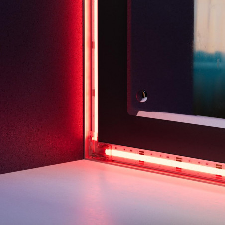 Conector en L para tira LED COB RGB 12/24V 10mm