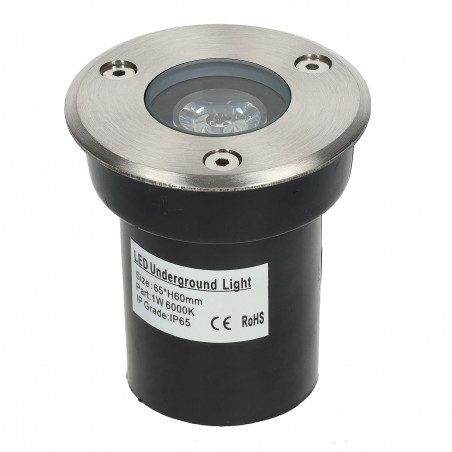 Einbaubodenfokus 1W IP65