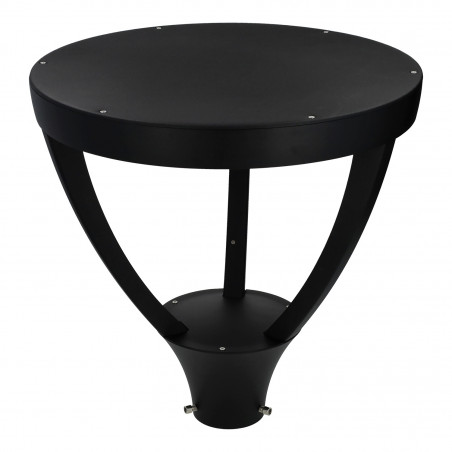 60W Epistar LED Lampe schwarz