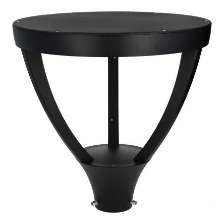 Lampe de rue Epistar LED 60W noir