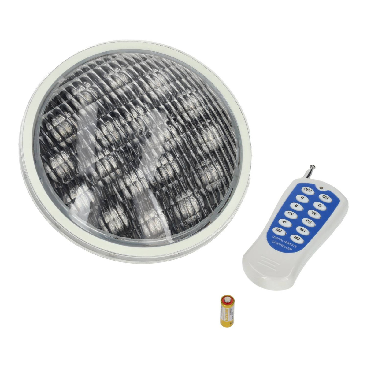 Luz de Piscina LED 18W RGB PAR56 con Mando a Distancia