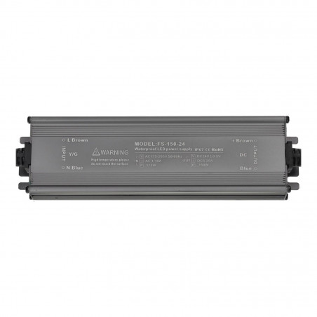 Transformateur 24V IP67 150W