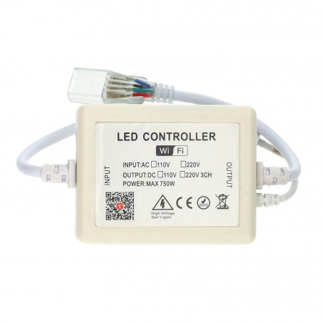 RGB 220V RGB LED-Band-Controller Wifi + IR
