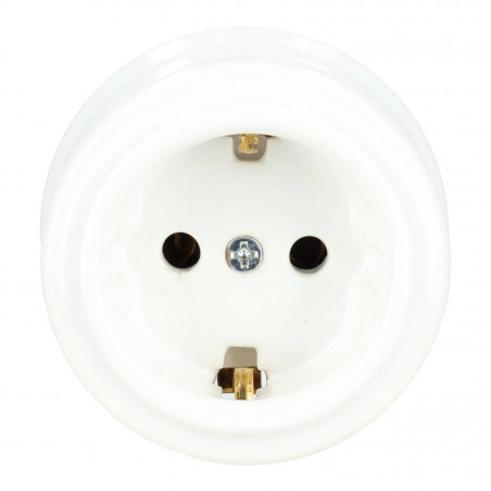 SCHUKO porcelain socket outlets