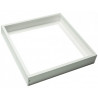 Cadre en aluminium blanc pour panneau 60x60