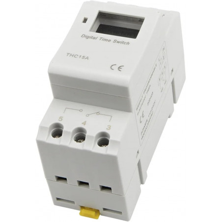 Minuterie numérique 16A pour tableau électrique