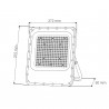 Projetor LED 150W SLIM IP66