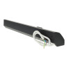 Spot LED d'encastrement 9W Prise Schuko & USB A+C - noir