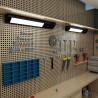 Spot LED d'encastrement 9W Prise Schuko & USB A+C - noir