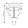 60W LED Epistar street light grey