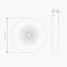 LED-Schwimmbadbeleuchtung 8W 12VDC IP68