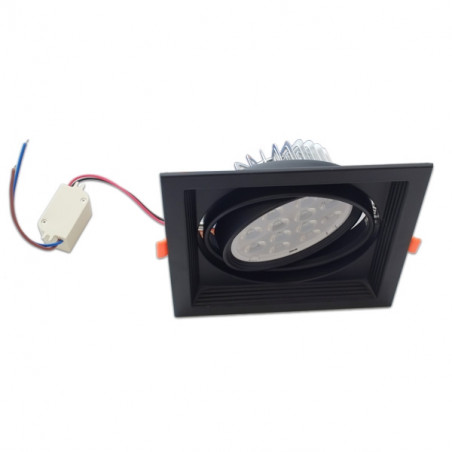 Cadre réglable pour AR111 couleur noire