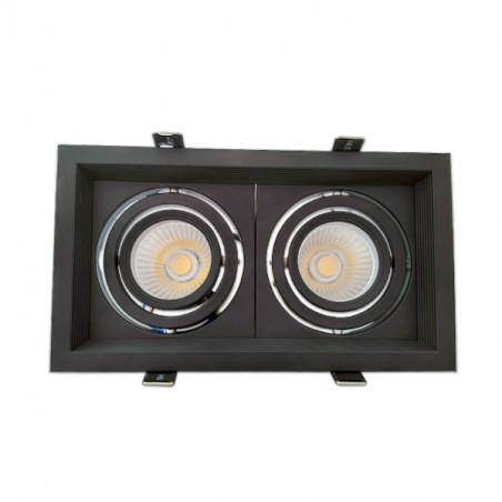 Cadre double orientable - AR60, noir