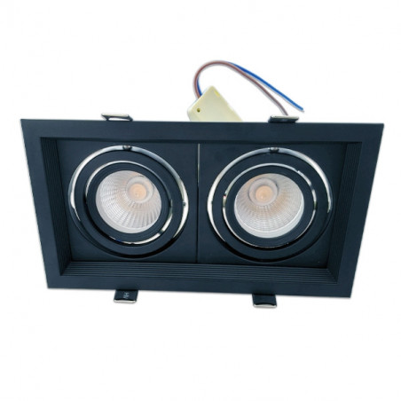 Adjustable black frame for AR60. Double