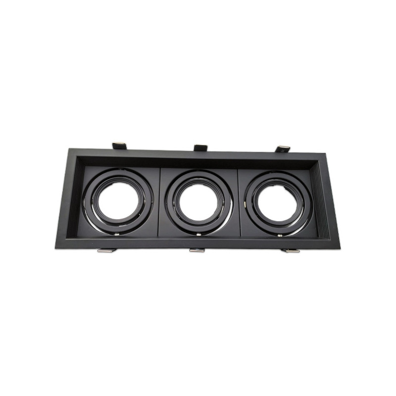 Marco orientable para AR111 color blanco