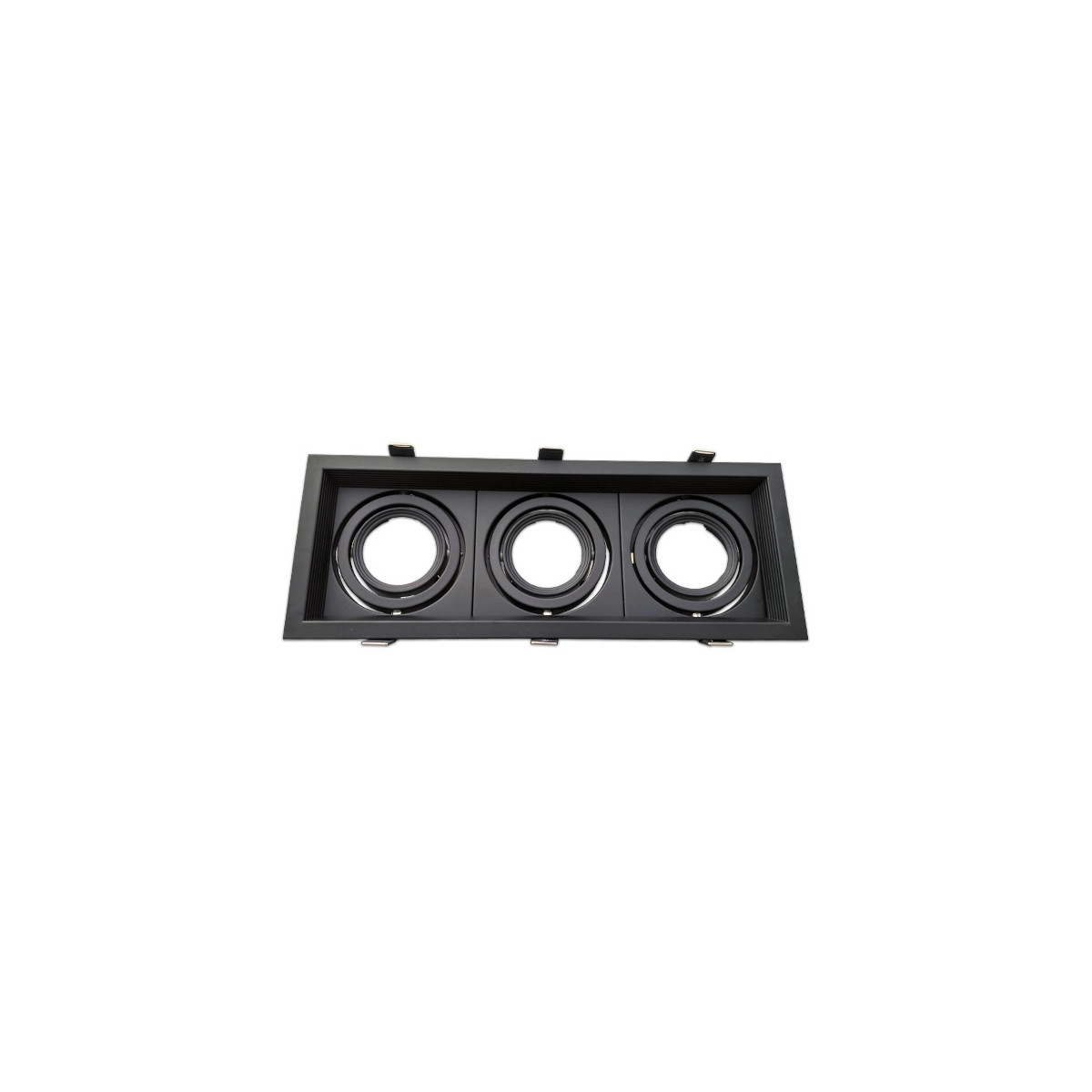 Telaio triplo regolabile per AR60 colore nero