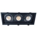 Moldura ajustável triplo para AR60 negra