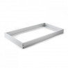 Cadre en aluminium blanc pour panneau 60x120