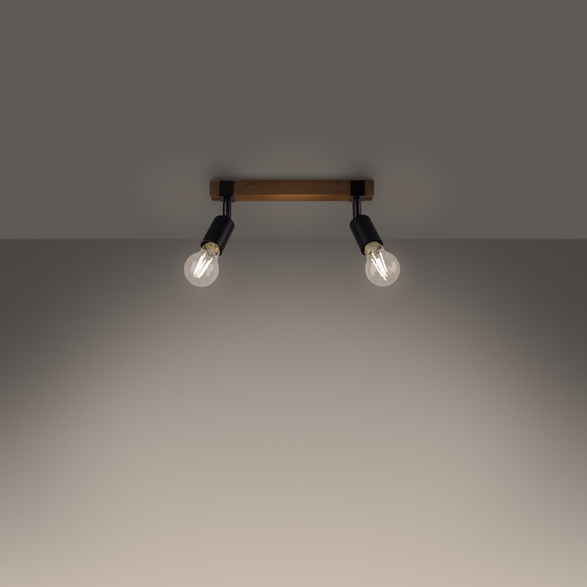 Deckenleuchte HATI grau