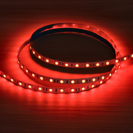 Tira LED 12V RGB 14.4W/m 4200lm 10mm Ancho IP20