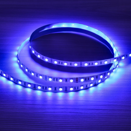 Tira LED 12V RGB 14.4W/m 4200lm 10mm Ancho IP20