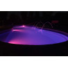 Luminaire de piscine PAR56 18W RGB avec télécommande