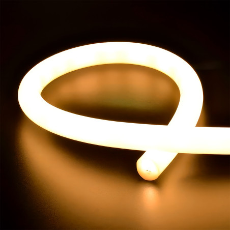 Round neon flex strip 220V 9W/m