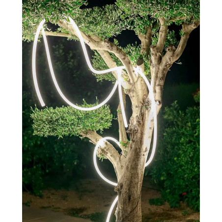 Round neon flex strip 220V 9W/m