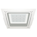 Projetor LED ATEX 100W 120° IP66 de Superfície ou Embutir para Postos de Combustível