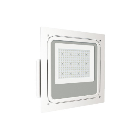 Spot LED ATEX 100 W pour montage en surface/encastré, spécial stations-service
