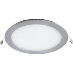 Pannello downlight 6W rotondo SILVER