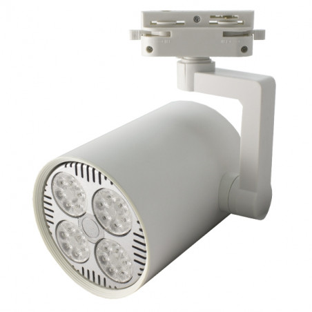 Focus Rail cilindrico per lampade E27 bianche