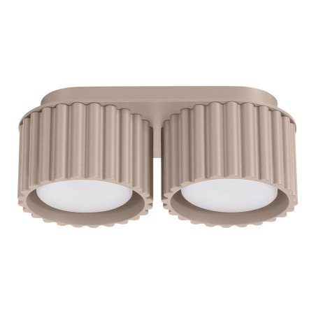 Plafonnier AURA 2 taupe Gx53