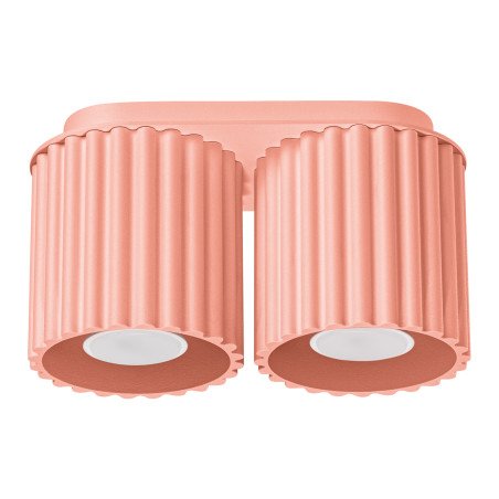 Plafonnier AURA 2 peach GU10