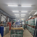 Room with flammable material illuminated with ATEX LED Waterproof Batten 60W