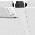Perfil Alumínio de Encastrar para Gesso / Pladur para Fita LED até 20mm
