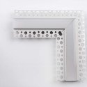 Perfil Alumínio de Encastrar para Gesso / Pladur para Fita LED até 20mm