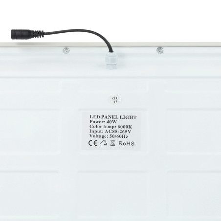 Painel LED Retroiluminado 60x60 40W IP65